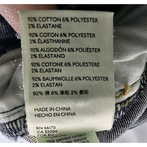 Pilcro Jeans Womens 25 Skinny High Rise Cigarette Light Wash Stone - Picture 10 of 13